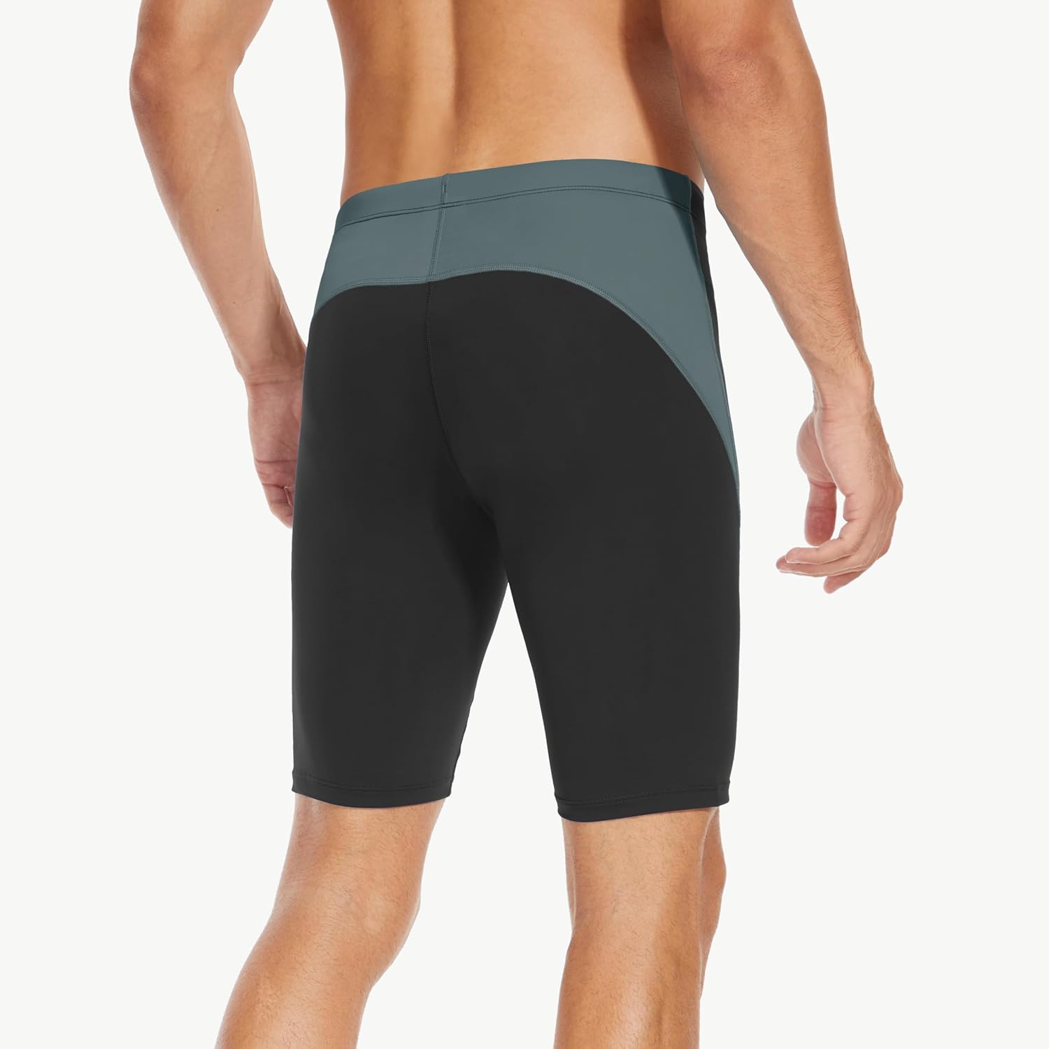 Men's Swim Jammers Competitive Athletic Swim Team Suit Training Endurance Racing Quick Dry Swimming Shorts UPF 50 - Image 2