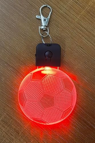 Luz nocturna para niños, lámpara de ilusión 3D de fútbol, regalos de fútbol, mejor regalo para adolescentes, niños, luz nocturna para habitación de
