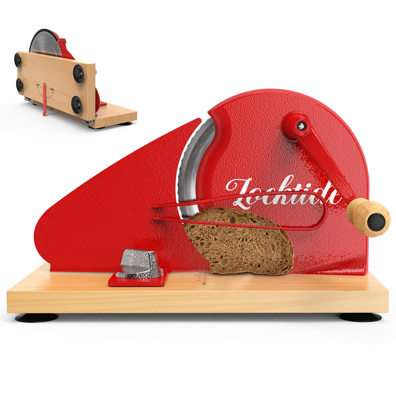 Large Bread Slicer - Adjustable & Foldable -11 Large Bread Slicer - Adjustable & Foldable -11