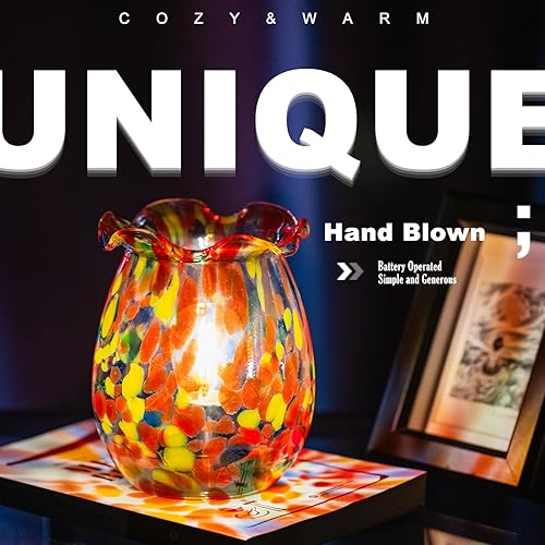 Miniatura 4 de Muse Garden Lámpara de noche con pilas, lámparas de dormitorio para mesita de noche, lámpara de mesa de noche, pequeña lámpara de mesita de noche