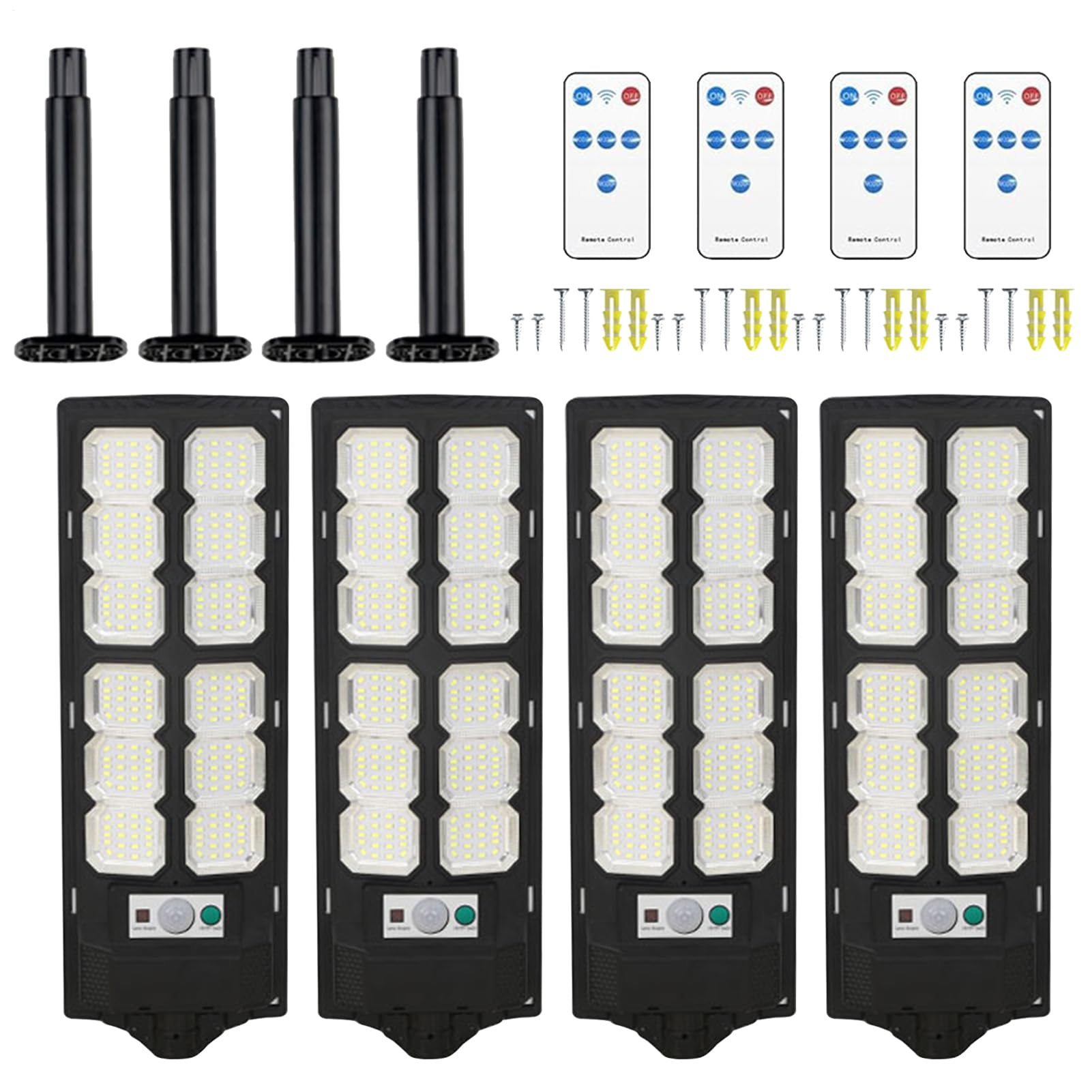 Stradali Da Esterno Illuminazione LED a Sensore di Movimento Solare