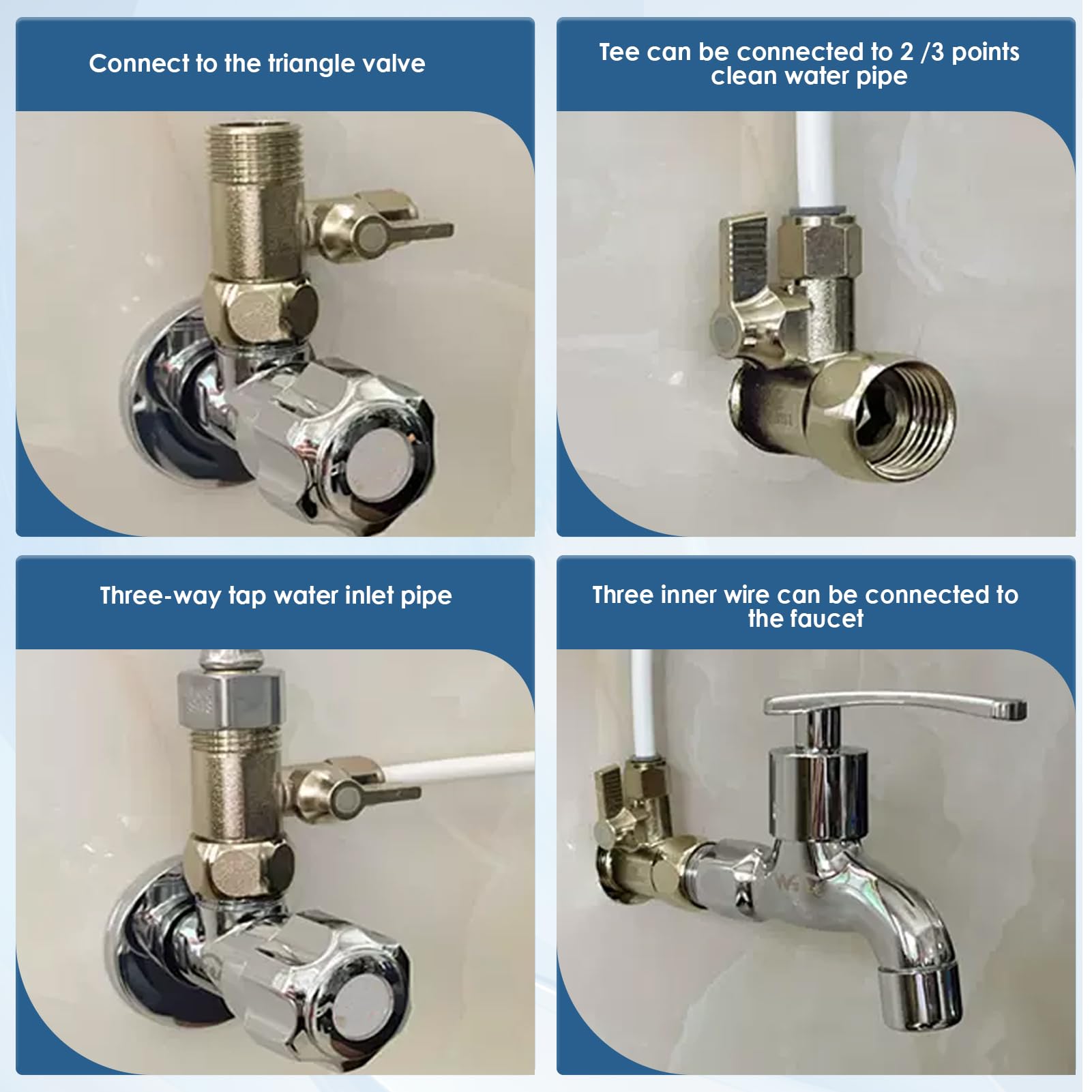 VANNE D'ARRÊT EN Laiton Pour Tuyaux De Jardin Connecteur Durable Et
