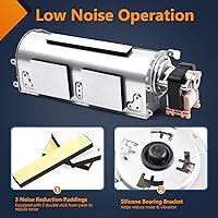 Vista 4 de Criditpid FBK-100 FBK-200 FBK-250 BLOT Unidad de Ventilador Soplador de Chimenea para Superior, Lennox, Monessen, Majestic, Astria, Vermont