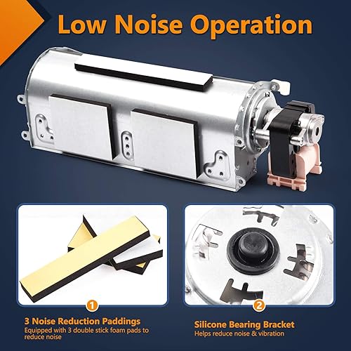 Miniatura 4 de Criditpid FBK-100, FBK-200, FBK-250, BLOT - Ventilador de repuesto para Lennox, Superior, Monessen, Majestic, Astria, Vermont Castings, Martin