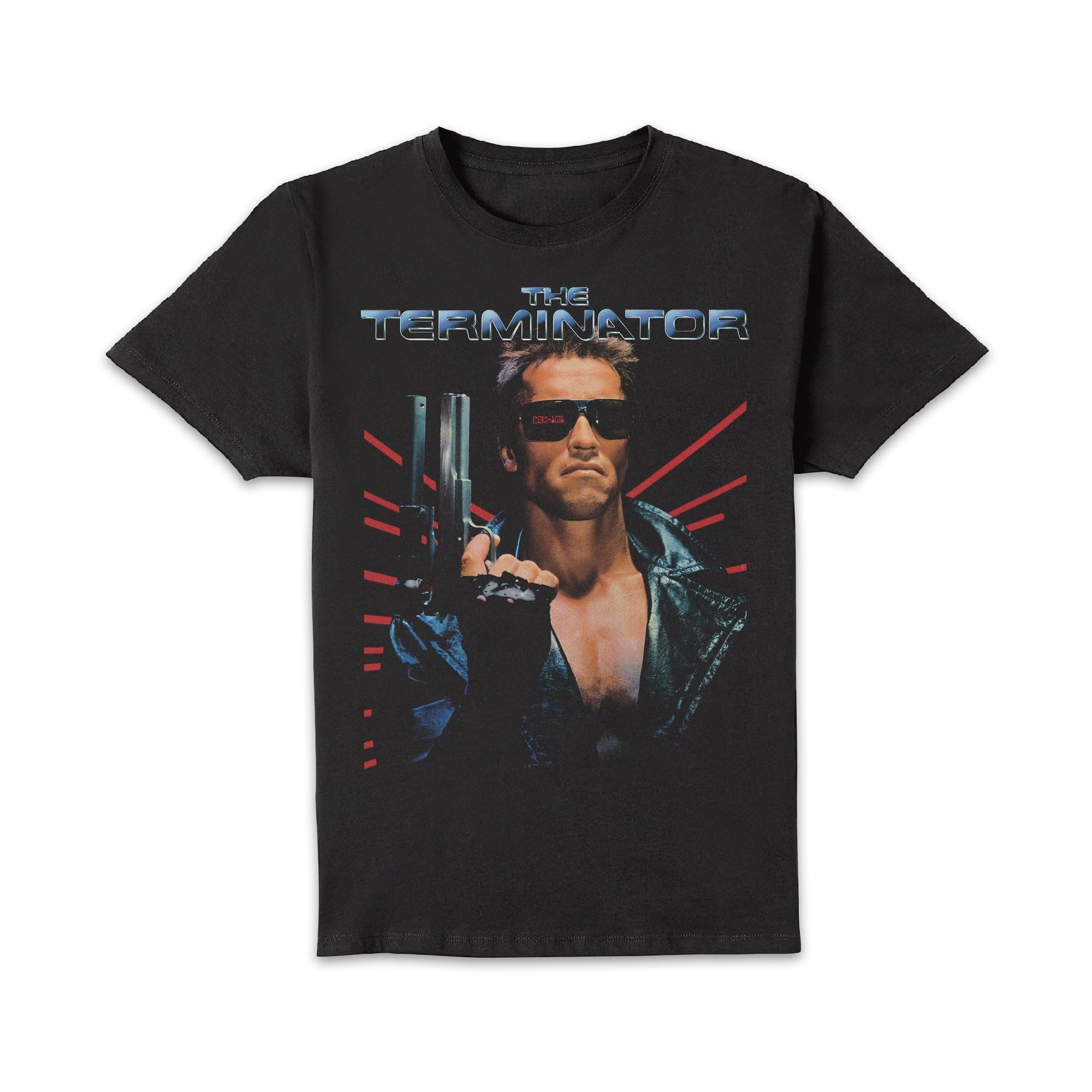 The Terminator Unisex Black Classic T-Shirt - | Size: 3XL