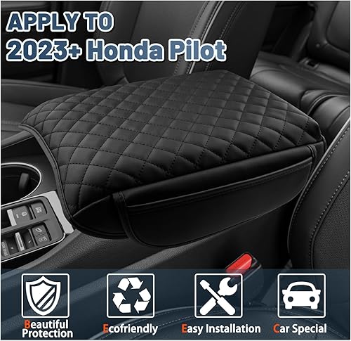 Miniatura 9 de Funda para reposabrazos de automóvil para Palisade 2023 2022 2021 2020 Cojín para reposabrazos de automóvil protector de consola central Hyundai