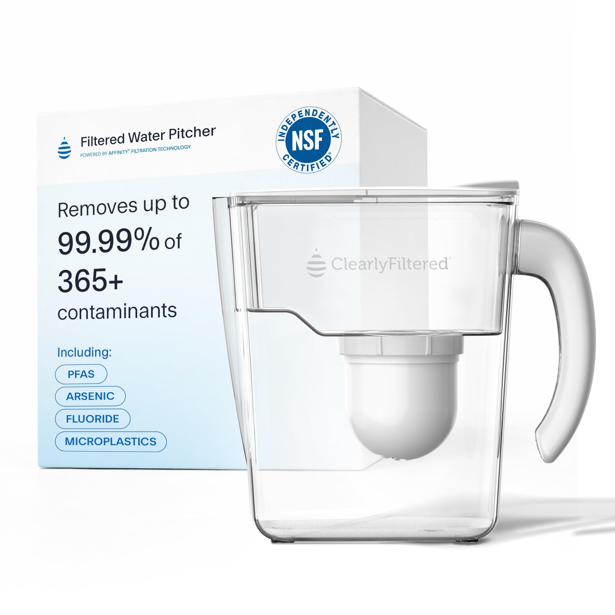 Clearly Filtered 10-Cup Pitcher