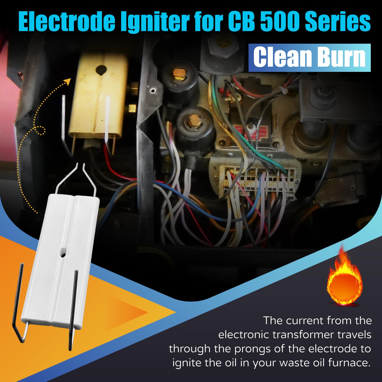 Cb 1750 Clean Burn Oil Furnace Parts 90 AH Parts Crown 20874-02