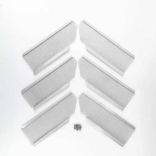 Miniatura 11 de Raptor Tapa de micromalla de acero inoxidable para canaleta, grado profesional, para proyectos DIY, adapta cualquier tipo de techo o canaleta