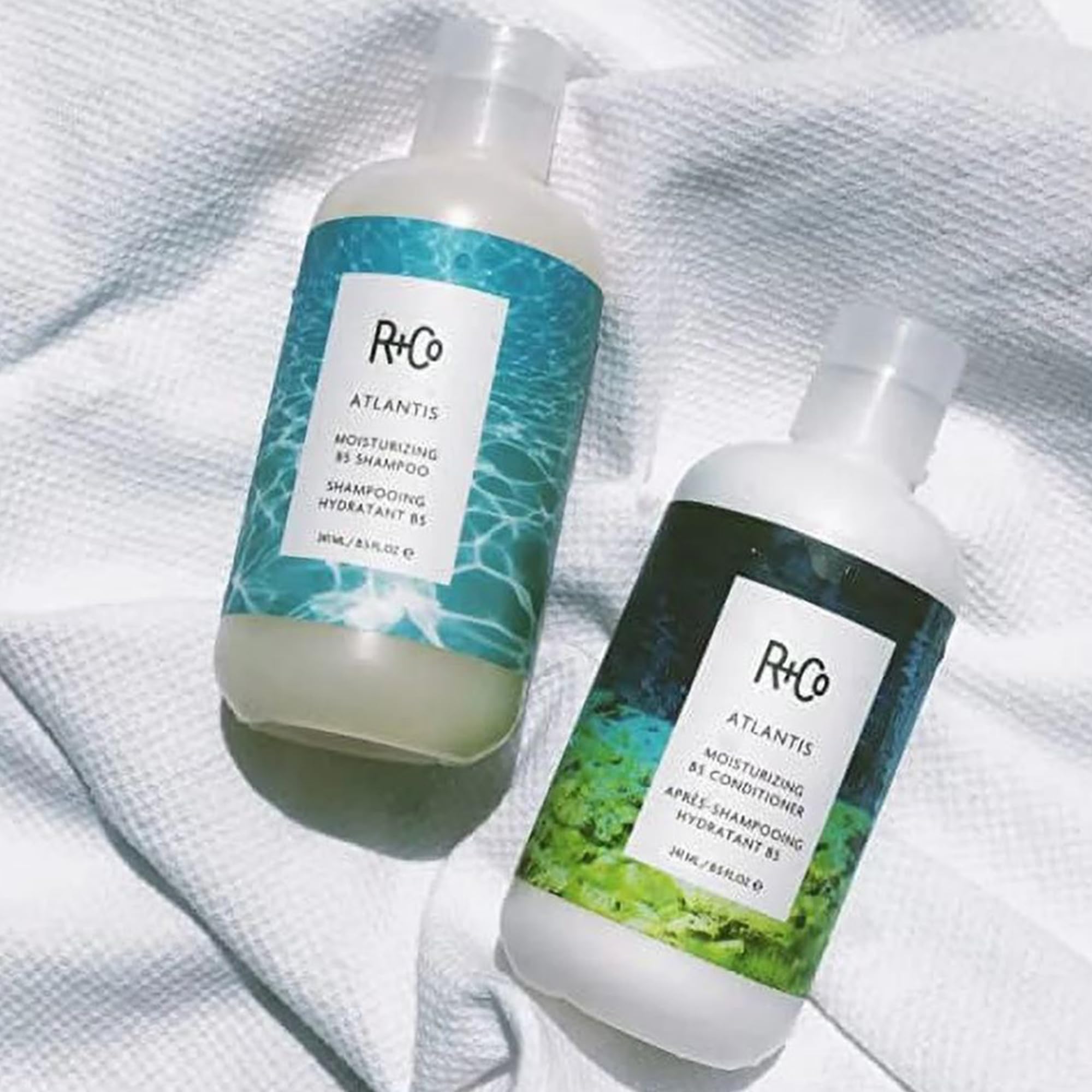 R+Co Atlantis Moisturizing B5 Shampoo | Shine + Tames Frizz + Intense Hydration | Vegan + Cruelty-Free |Vegan + Cruelty-Free
