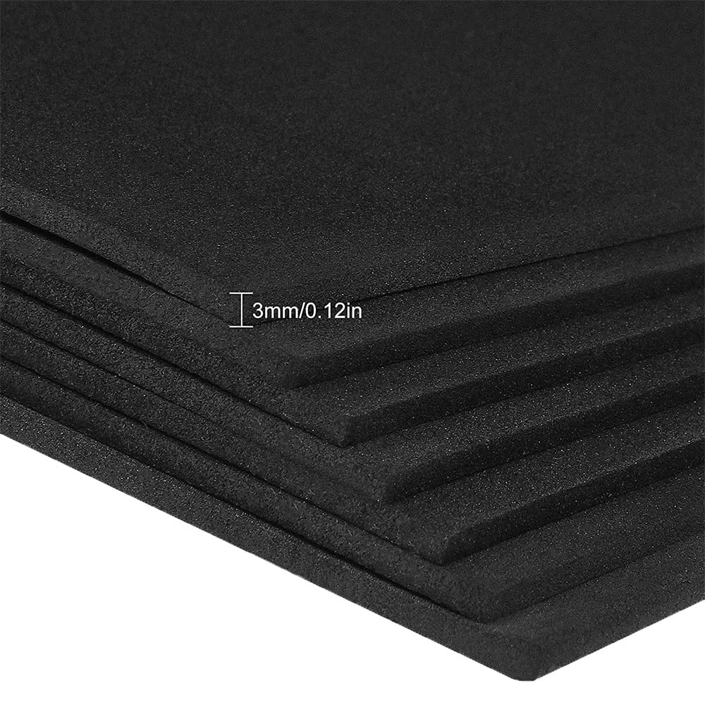 Feuilles De Mousse Eva 3D Blanches Et Noires, Pour Broderie