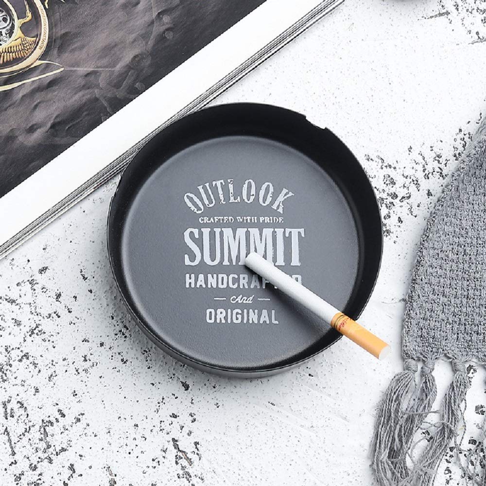 Amazon | SOPHY ラウンド英語アイアン灰皿、クリエイティブ