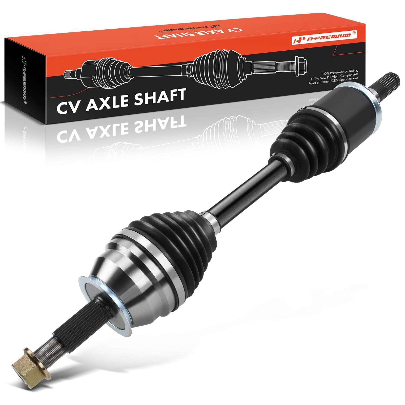 A-Premium CV Axle Shaft Assembly Compatible with Nissan Titan 2017 2018 2019 2020 V8 5.6L, Front Left or Right, Replace# 39100EZ30A