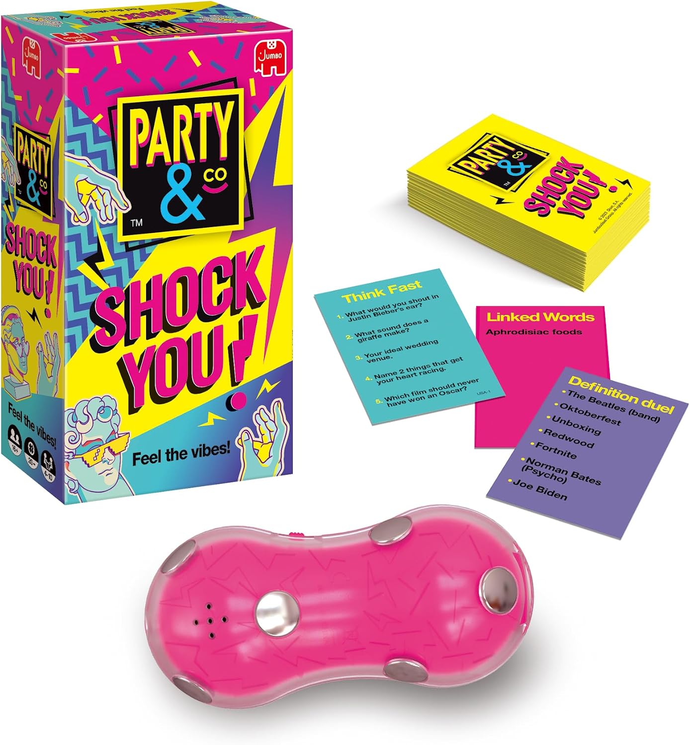 Jumbo Party & Co. Shock You - The Fun Packed Multi Challenge Shock Game, +16yrs