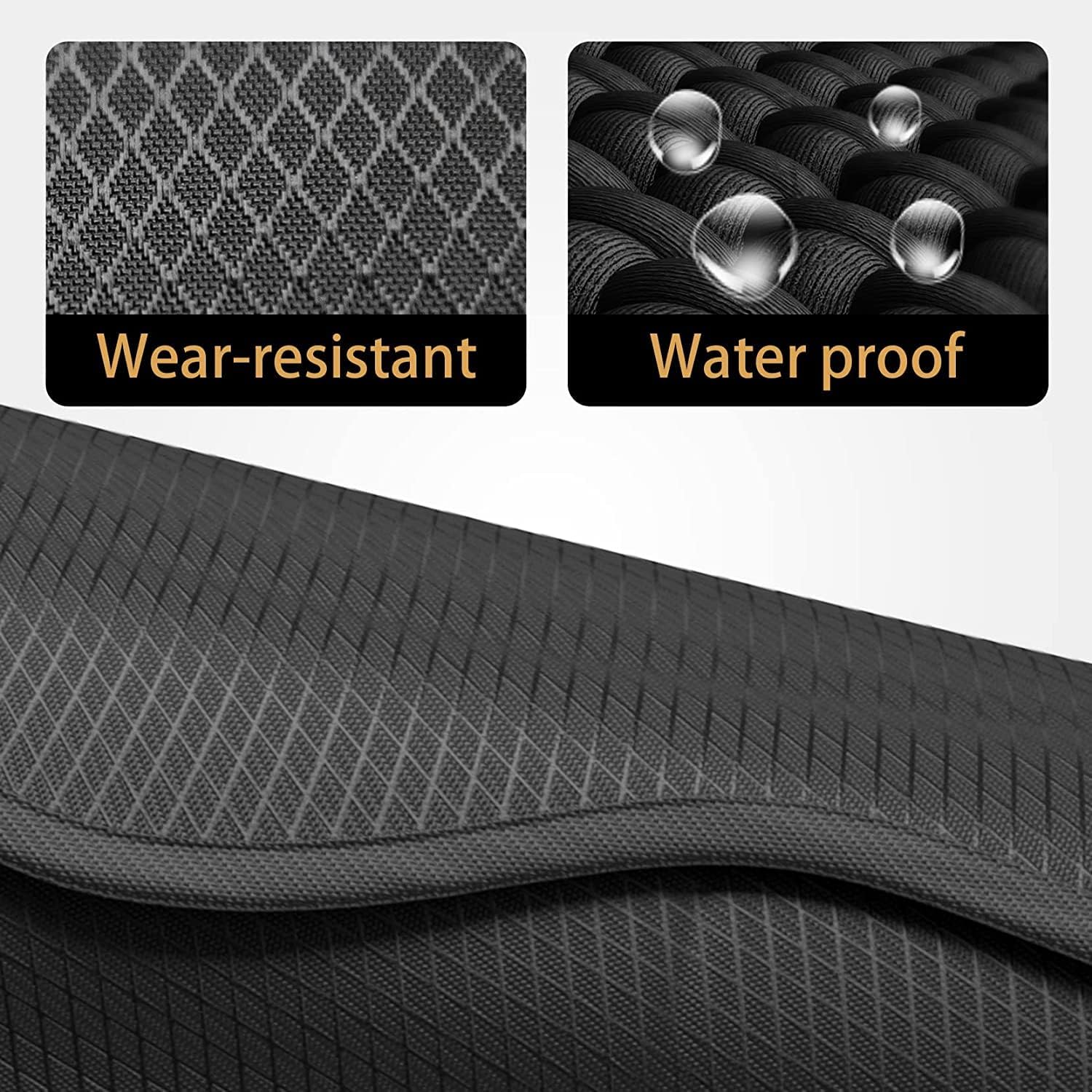 Close-up of the durable, wear-resistant, and waterproof material of the FIT KING massager