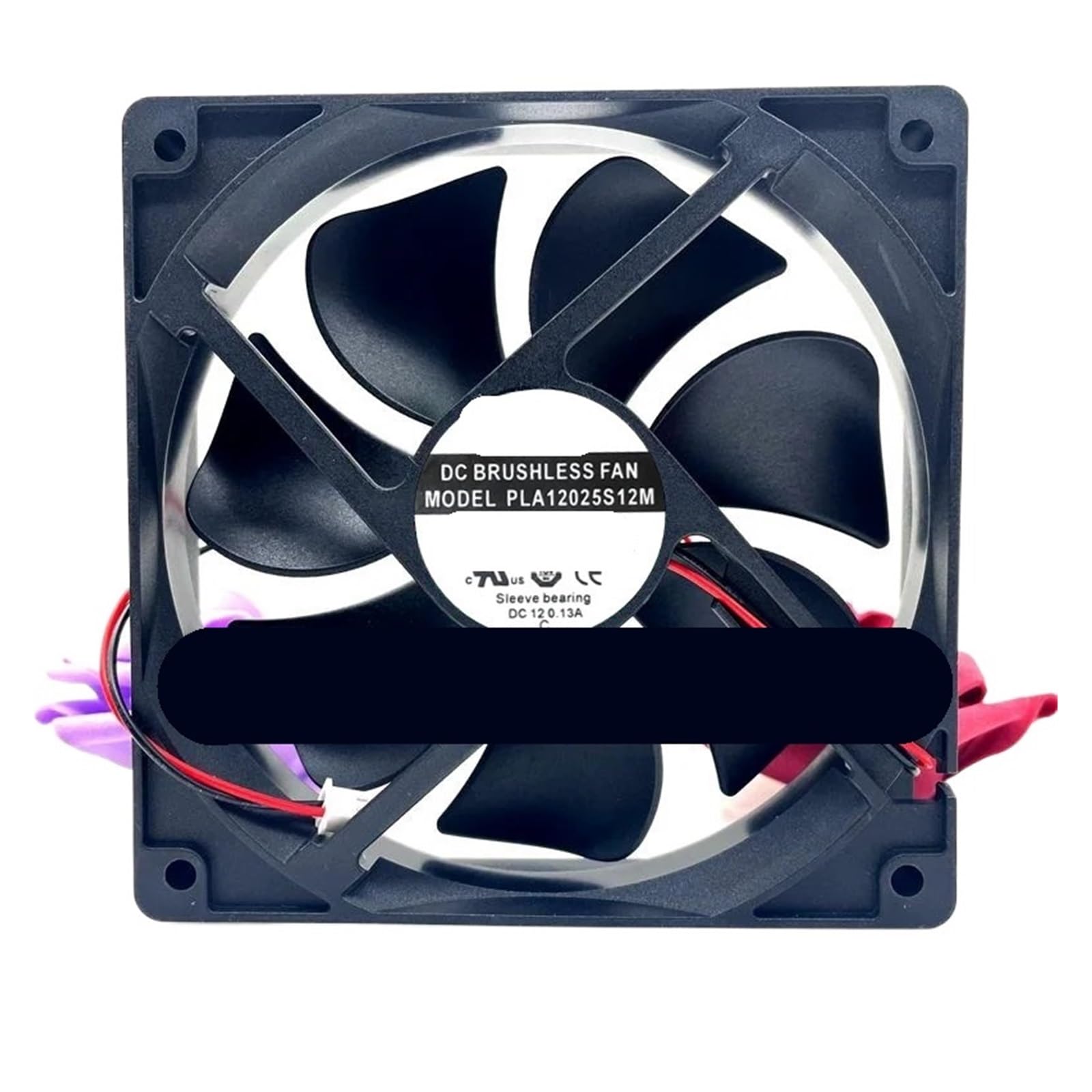 Ventilateur de serveur à 2 fils PLA12025S12M 12V 120mm pour boîtier réseau