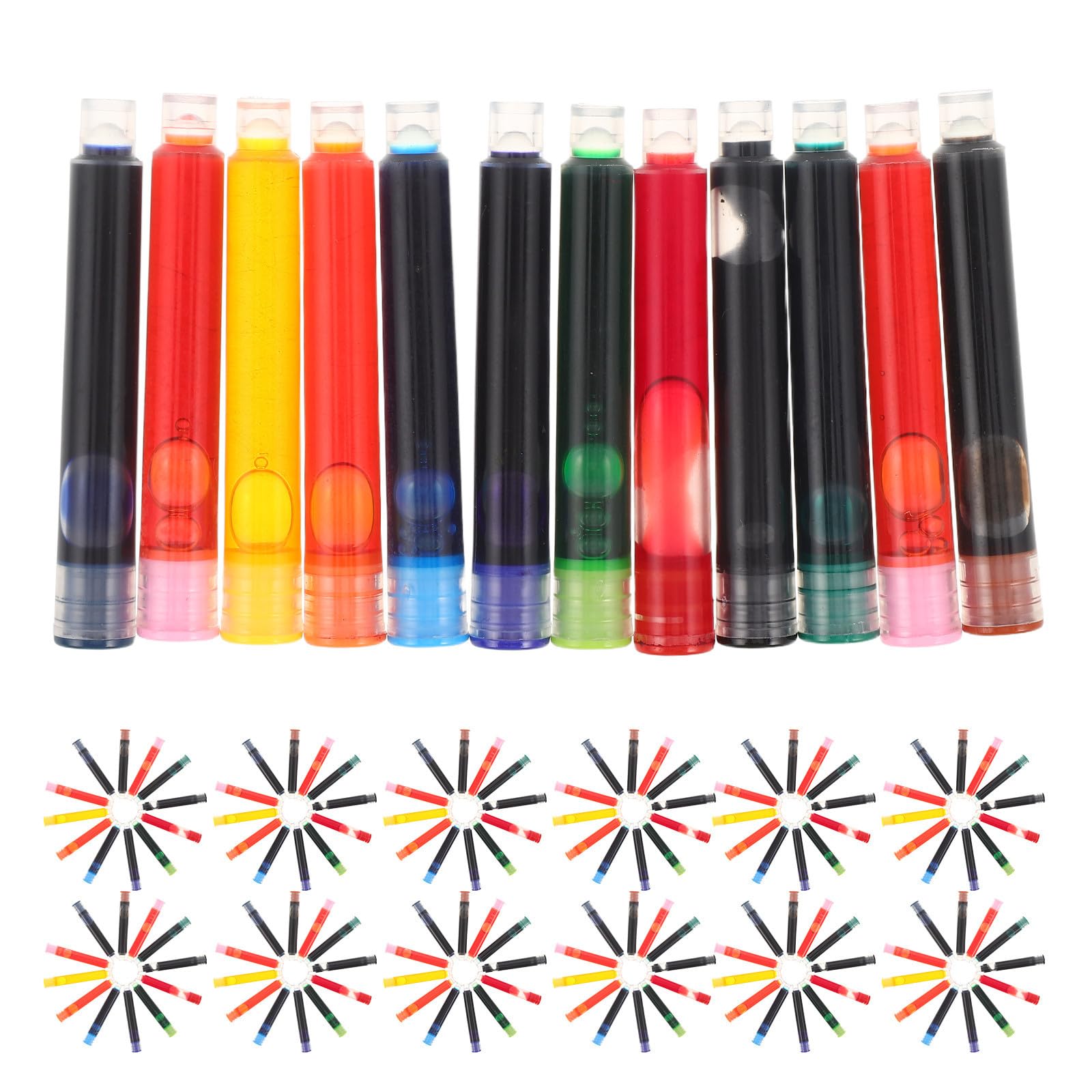 240 Piezas Recambios para Plumas Estilográficas de 3,4mm, 12