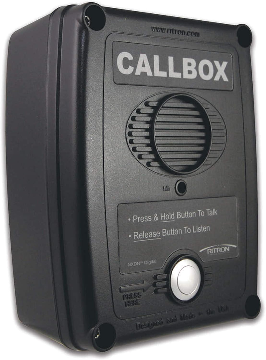 Wireless Intercom, UHF, Black