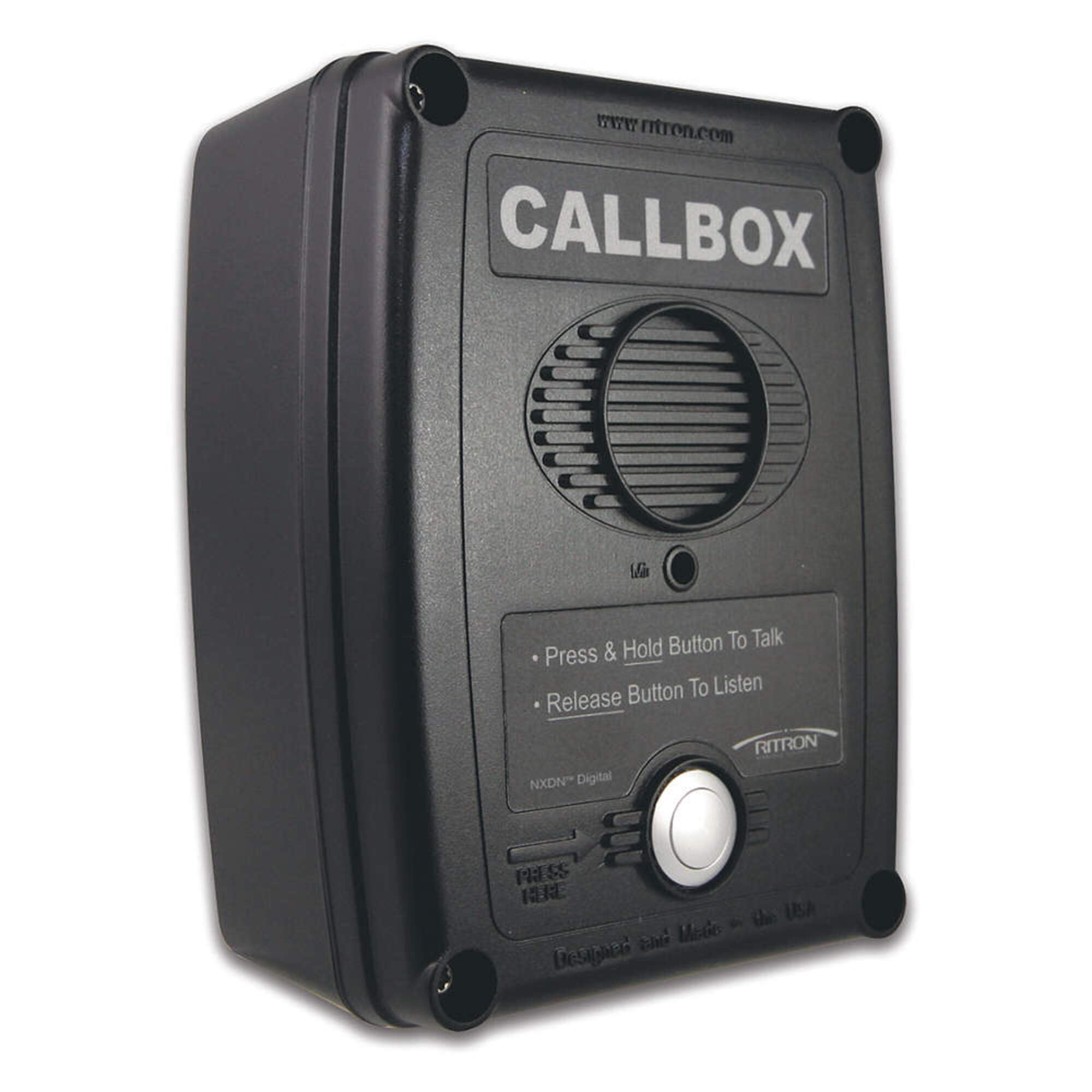 Wireless Intercom, UHF, Black