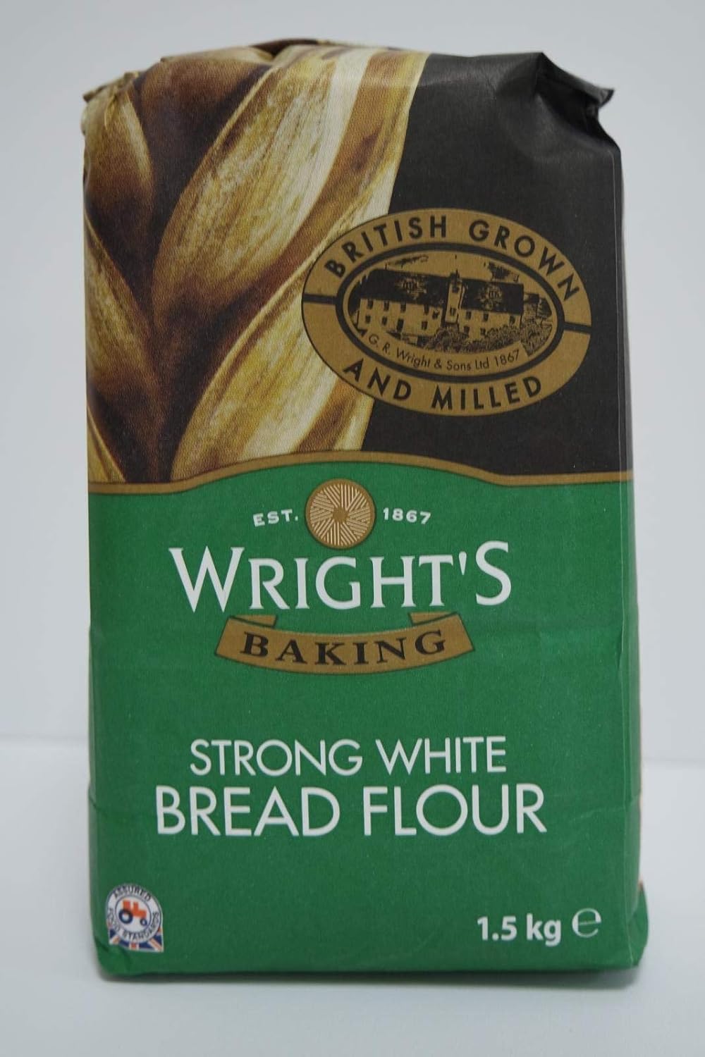 Wright's Strong White Bread Flour 1.5kg Amazon.co.uk Grocery