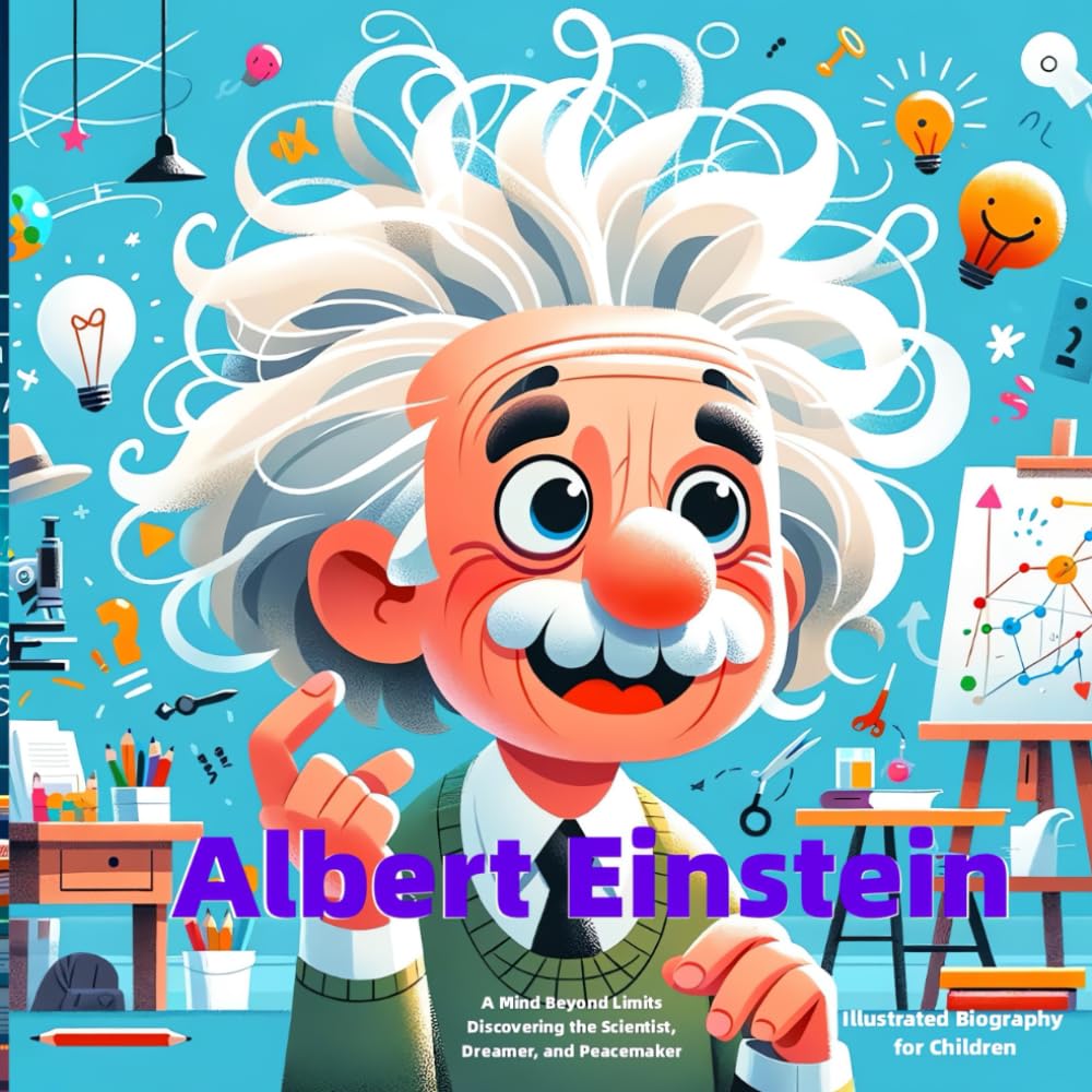 Albert Einstein: Illustrated Biography for Children: A Mind Beyond Limits: Discovering the Scientist, Dreamer, and Peacemaker