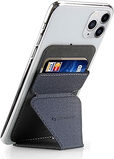 STRIFF InvisibleStand Magnetic Wallet – Premium Vegan (Black) Price In India