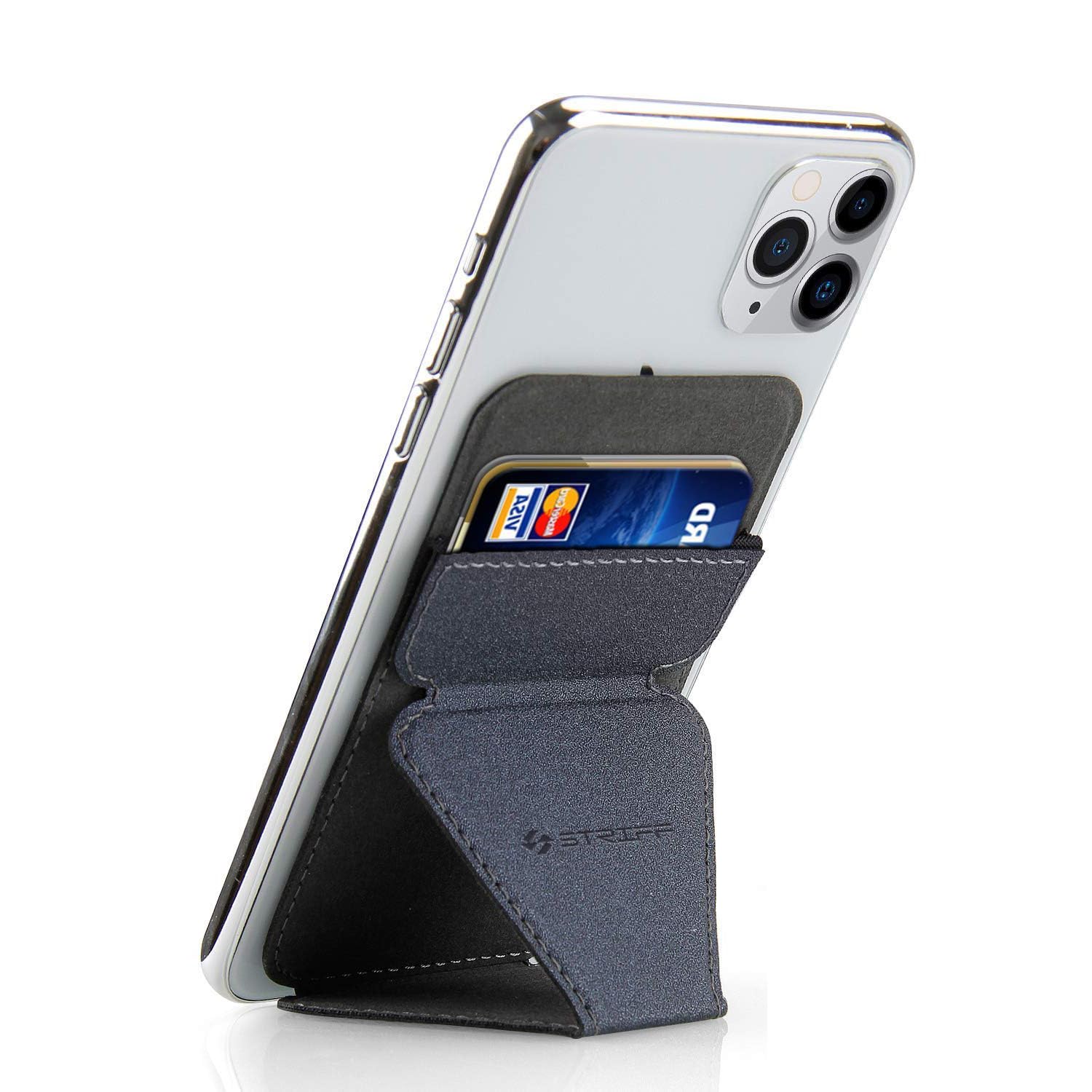 STRIFF Cell Phone Stand, Fully Adjustable Foldable Desktop Phone Holder Cradle Dock, Thick Case Friendly, Compatible with All Phone Toy Review India (Iknoor World )