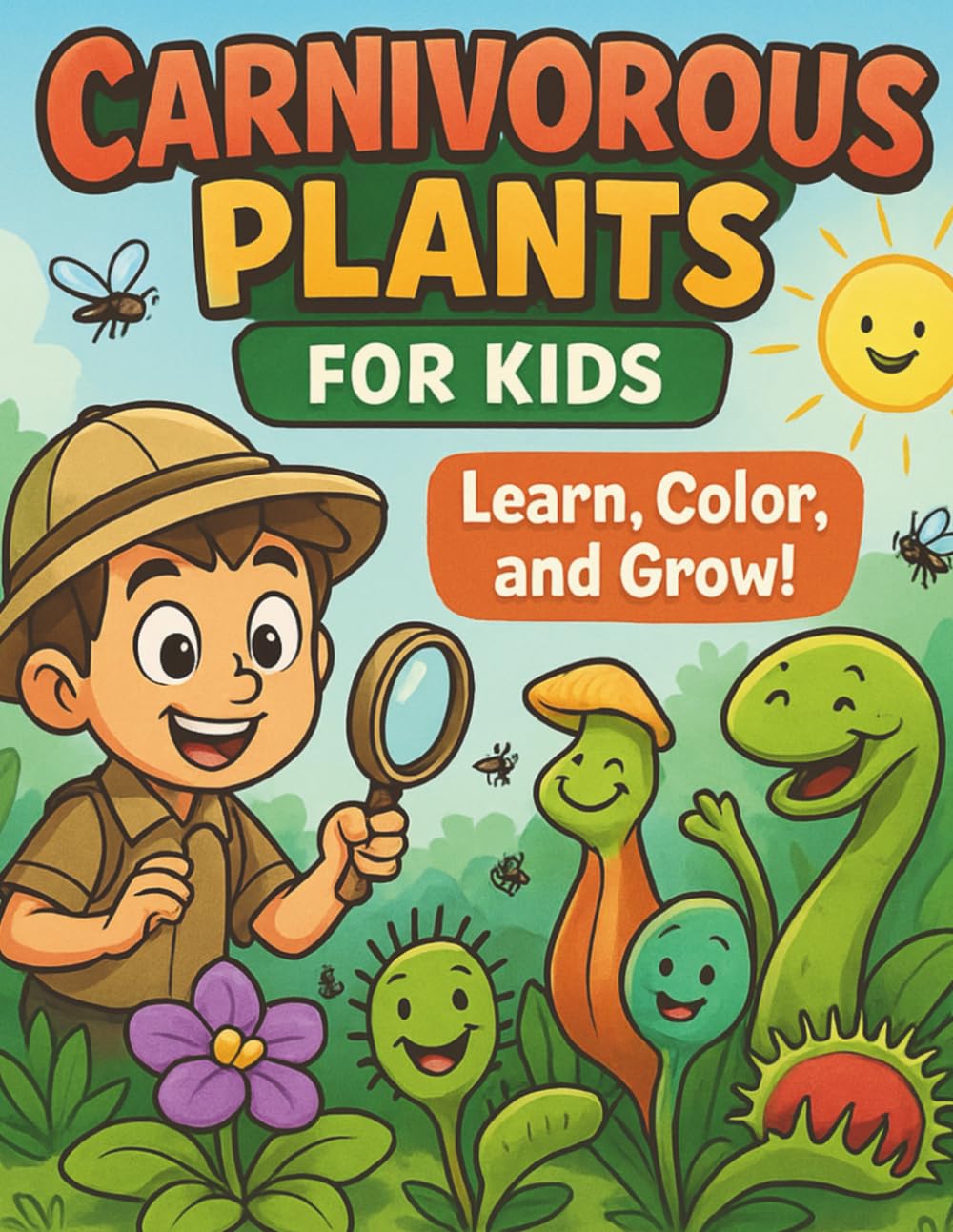 Carnivorous Plants for Kids: Learn, Color, and Grow!