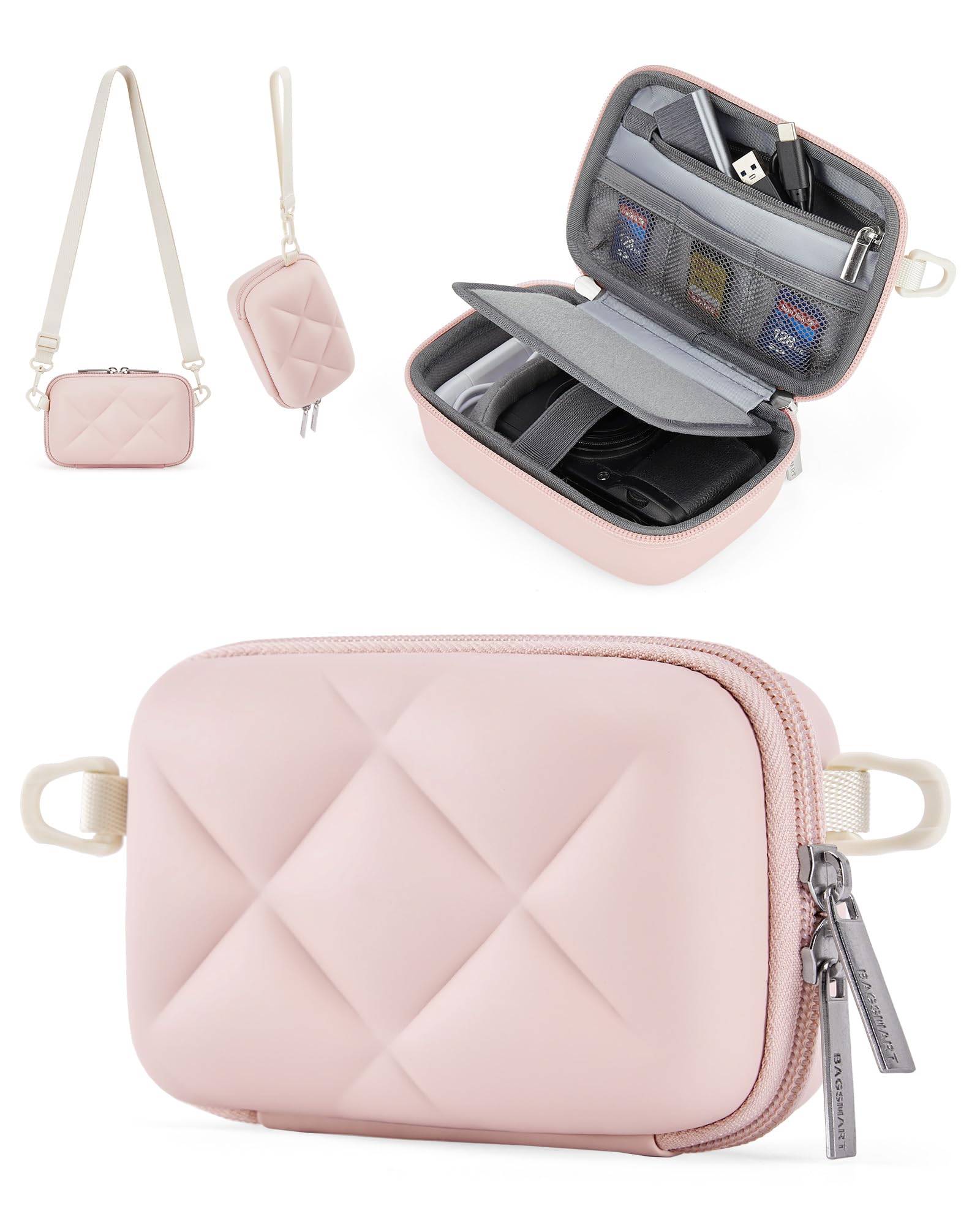 Amazon.com : BAGSMART Digital Camera Case, Protective & Lightweight ...