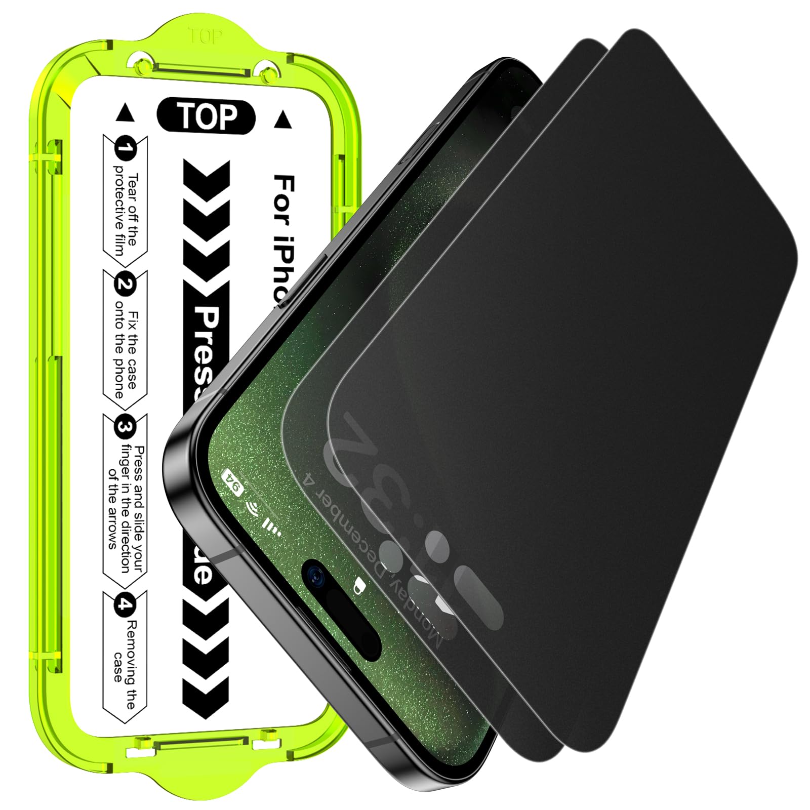 Esanik iPhone 15 Pro Max Privacy Screen