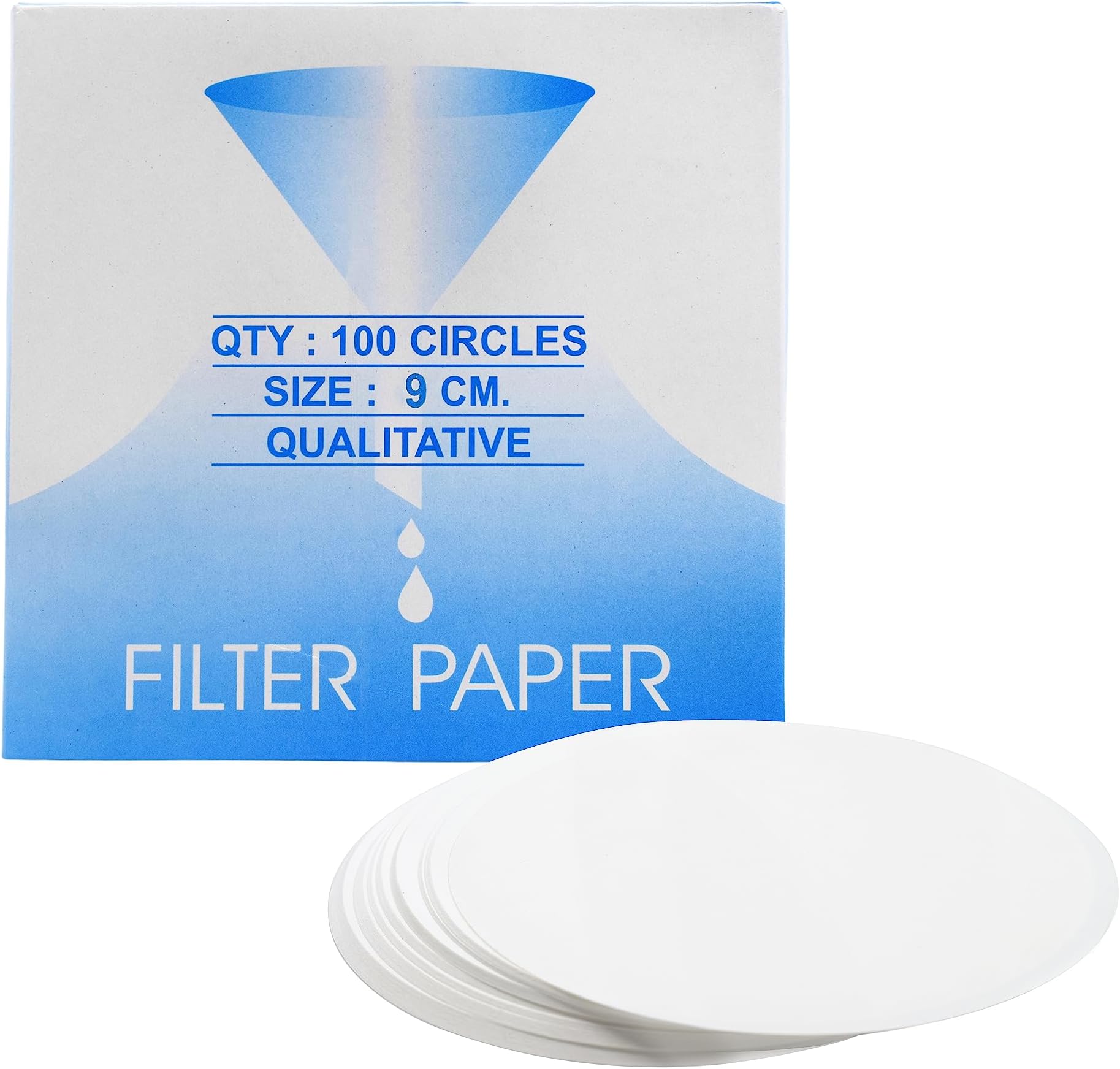 Witeg Filter Paper For Lab | Filter Paper 12.5 CM | Pack of 1|