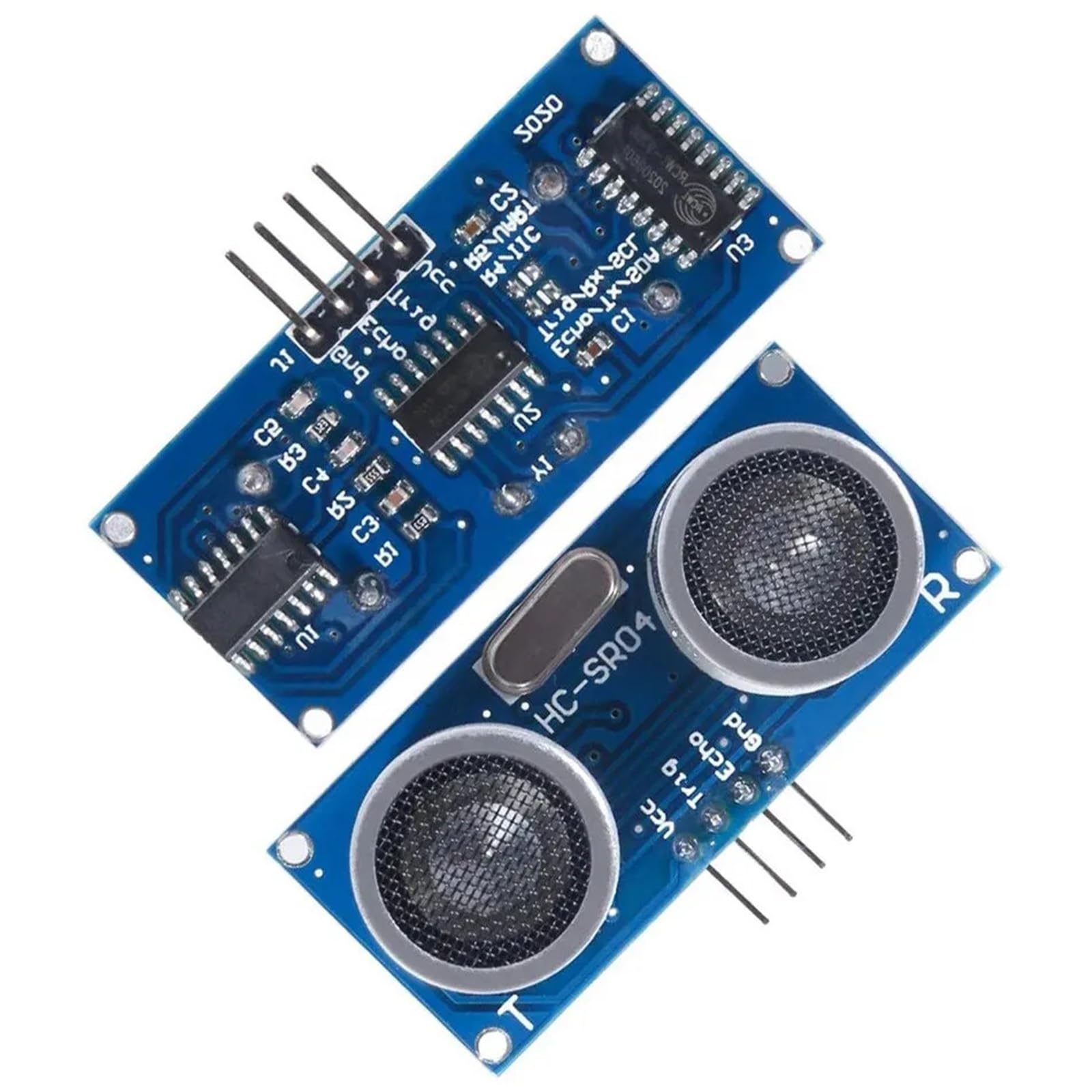 5 módulos ultrasónicos HC-SR04 MELIFE Sensor de distancia con 3 soportes de montaje y 2 cables para robot Mega R3 MEGA Mega2560