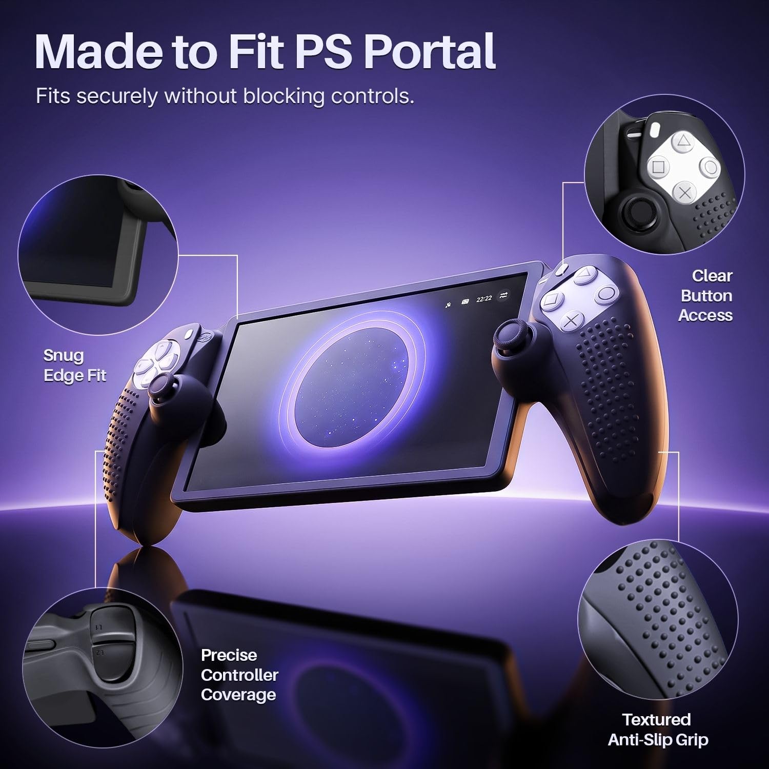 Amazon.com: TNP Black Silicone Case Cover Skin Compatible with