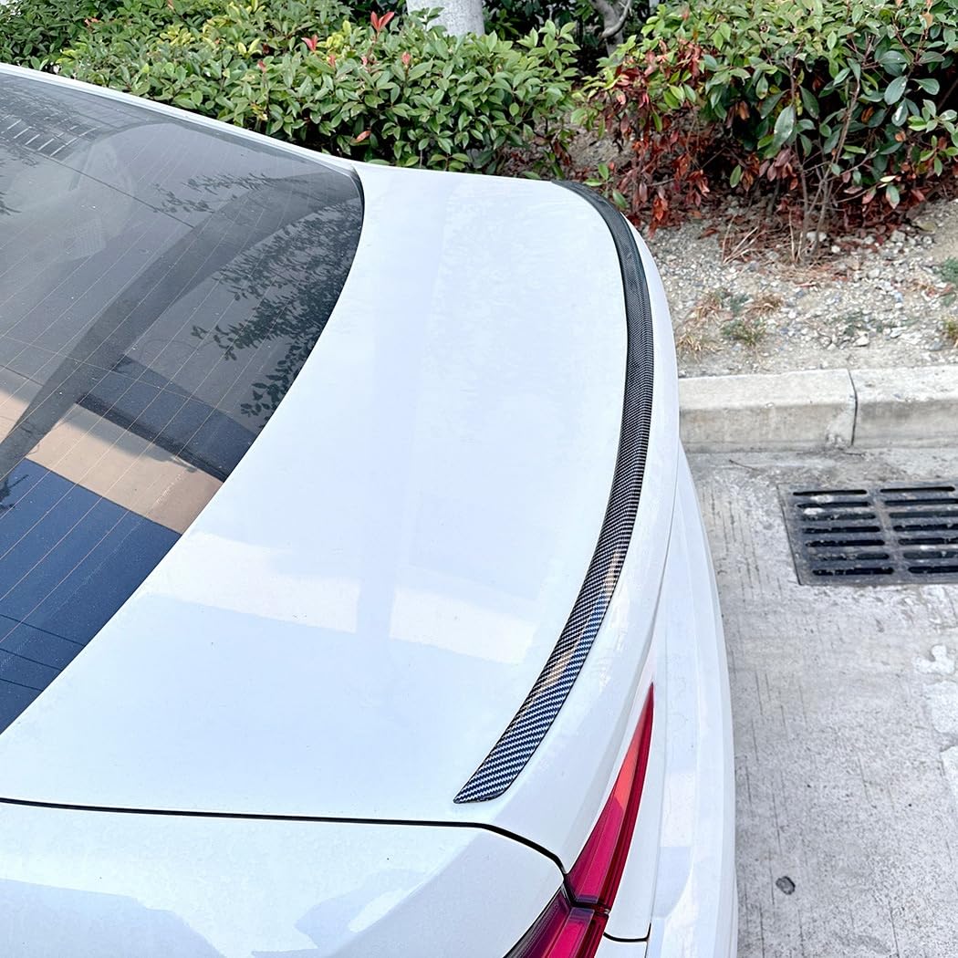 Spoiler tylny do BMW serii 3 G20 320i 325i 330i 2019-2023, tylne skrzydła samochodu, tylny spoiler skrzydła samochodu, tuning części zewnętrznej, wygląd włókna węglowego