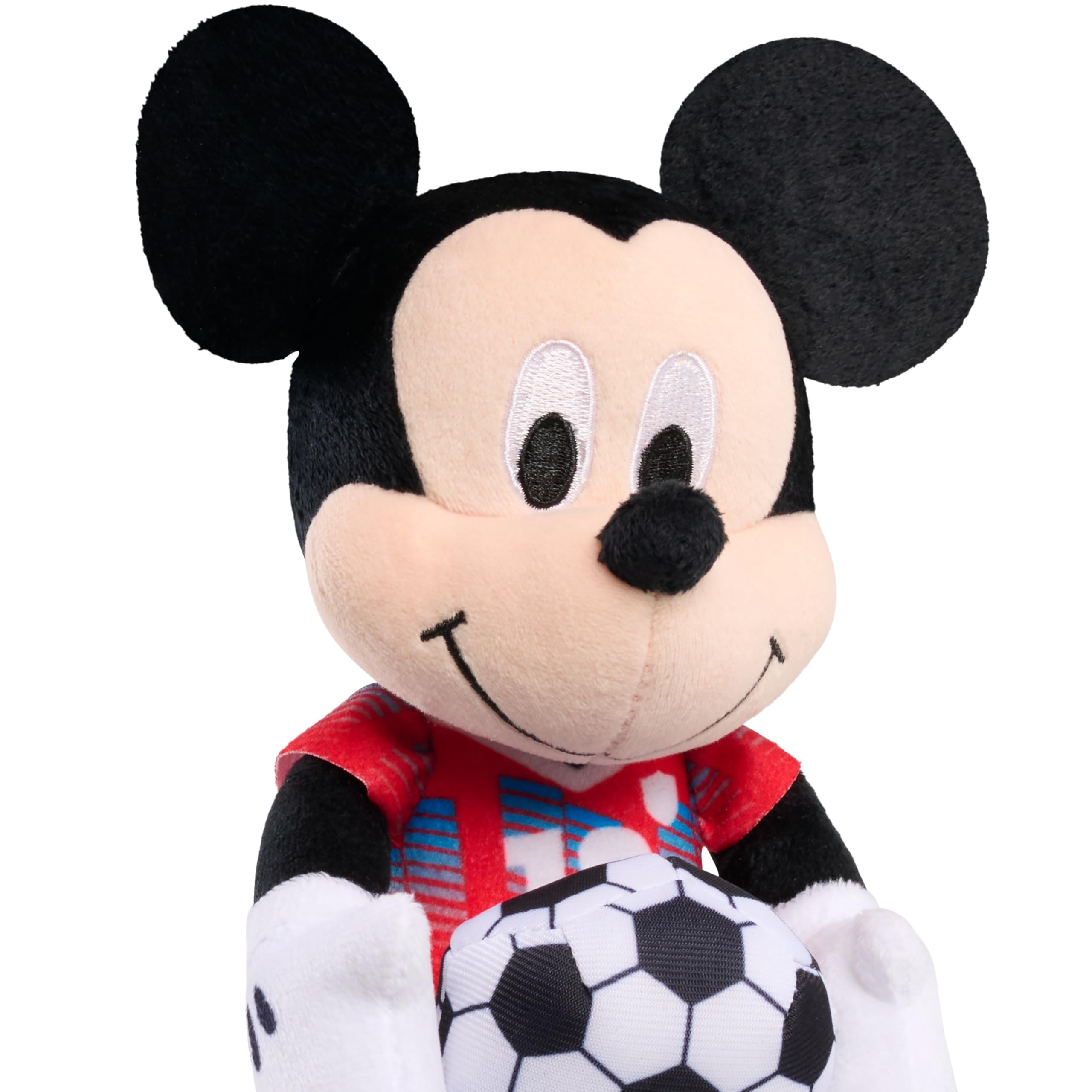 Disney Mickey Mouse - Peluche a forma di calcio, per bambini dai 2 anni in su