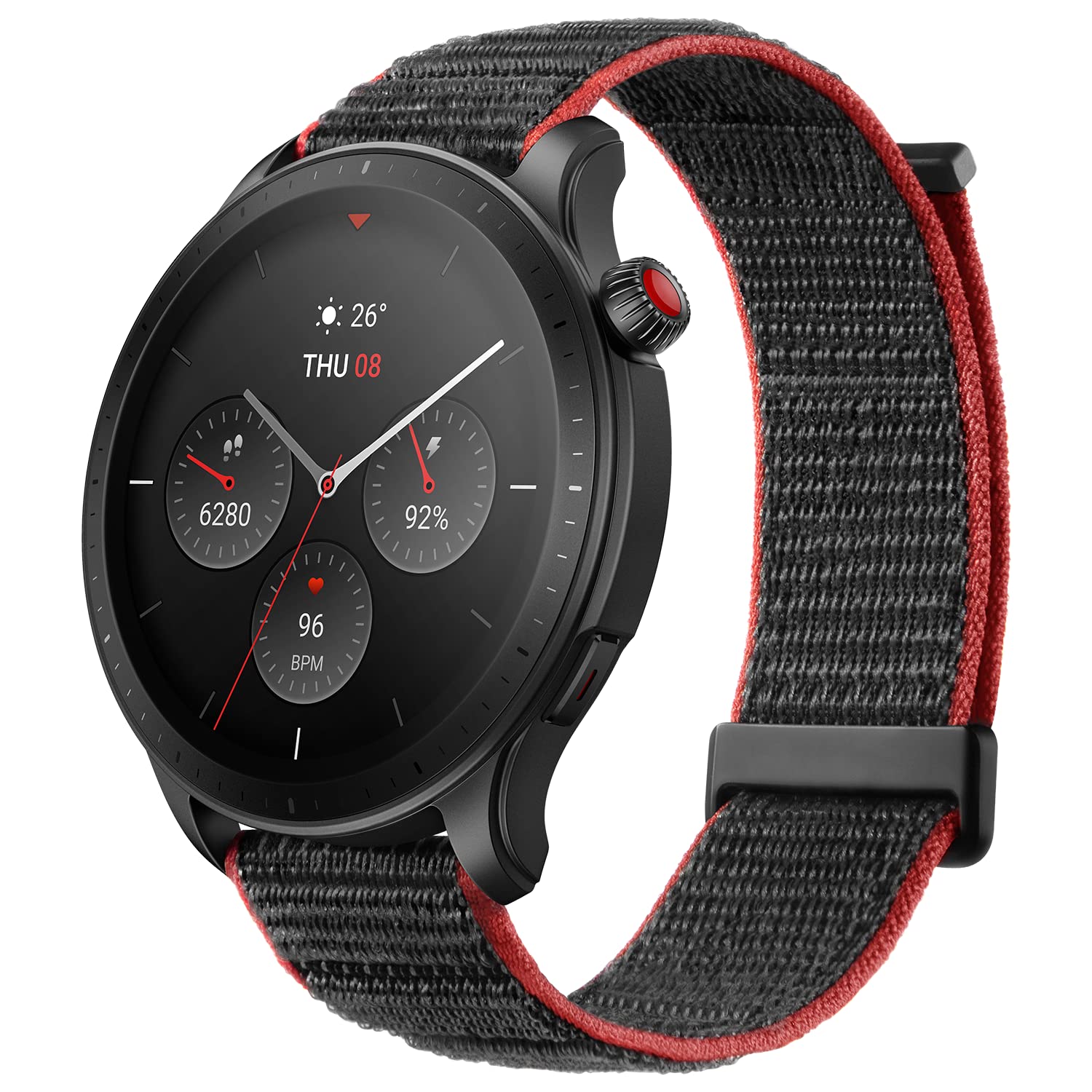 Amazfit GTR 4 46mm Smartwatch mit 1.43” AMOLED Display, 150 Sportmodi, Telefonieren über Bluetooth und Musikspeicher, Alexa, GPS, Fitness Uhr kompatibel mit ios Android
