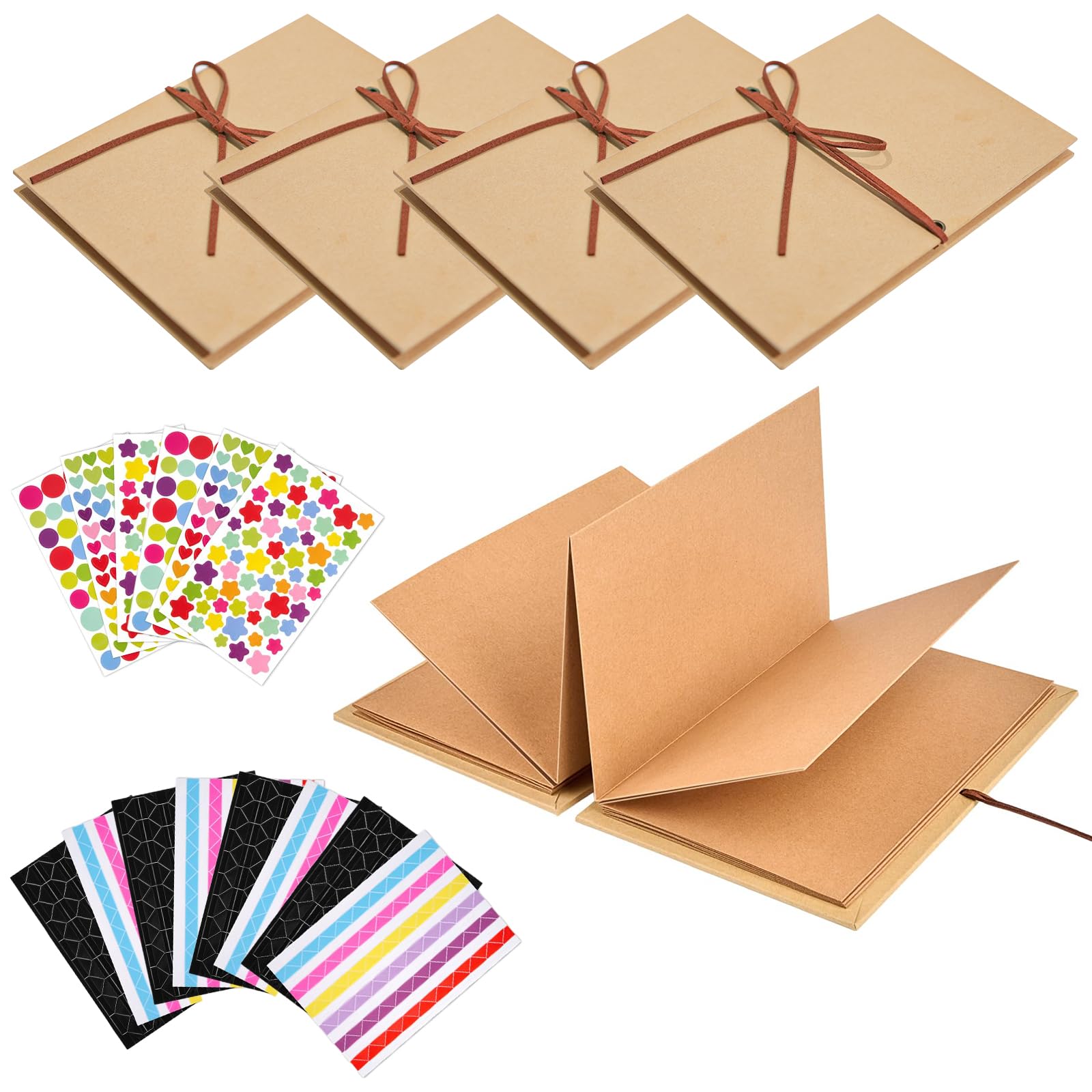 Album scrapbooking accordéon pour raconter vos voyages et souvenirs de famille