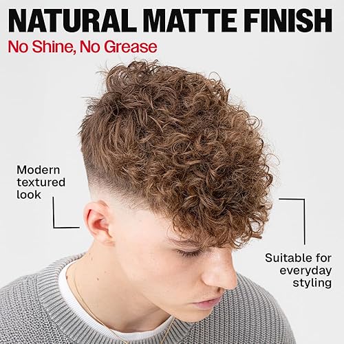 Miniatura 3 de Polvo de peinado Slick Gorilla para hombre 0.70 oz (20ml), polvo texturizante, acabado mate, 24 horas de duración todo el día, añade volumen y