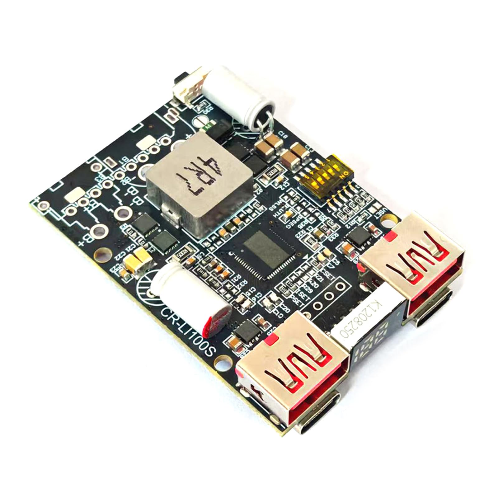 Wielofunkcyjny moduł szybkiego ładowania 2-7S 100 W zapasowy zasilacz płyta główna typ C USB XT30 wyświetlacz miernika obwodu baterii fosforanowej