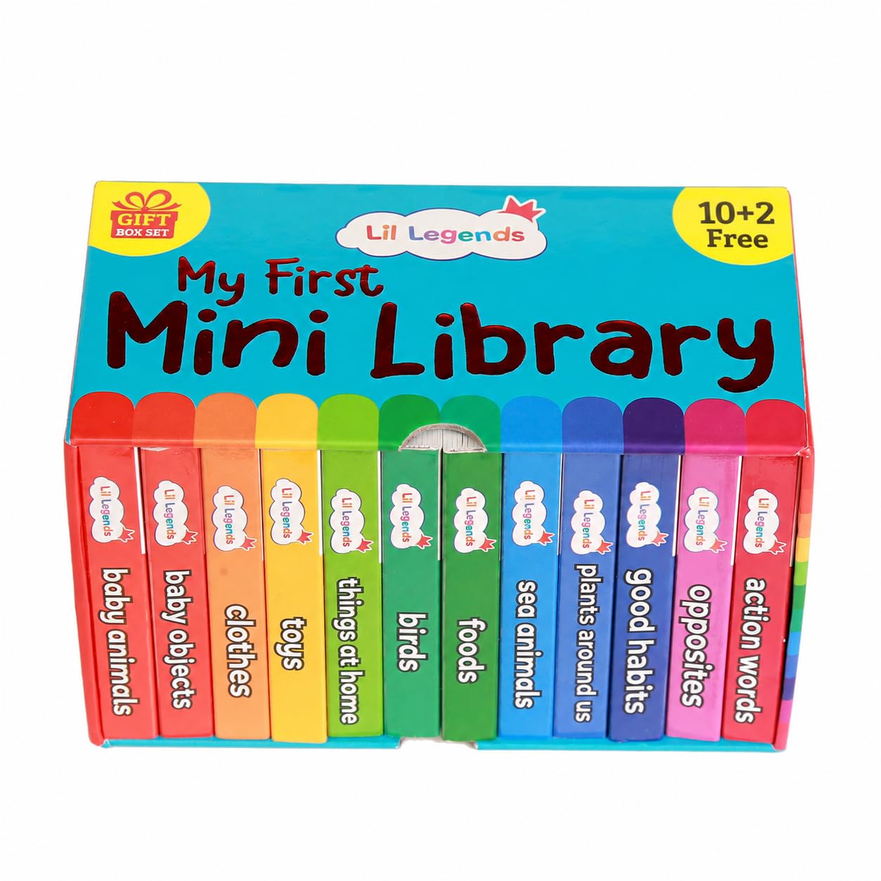 Oswaal Lil Legends Mini Library Vol 2 | Early Learning Board Books