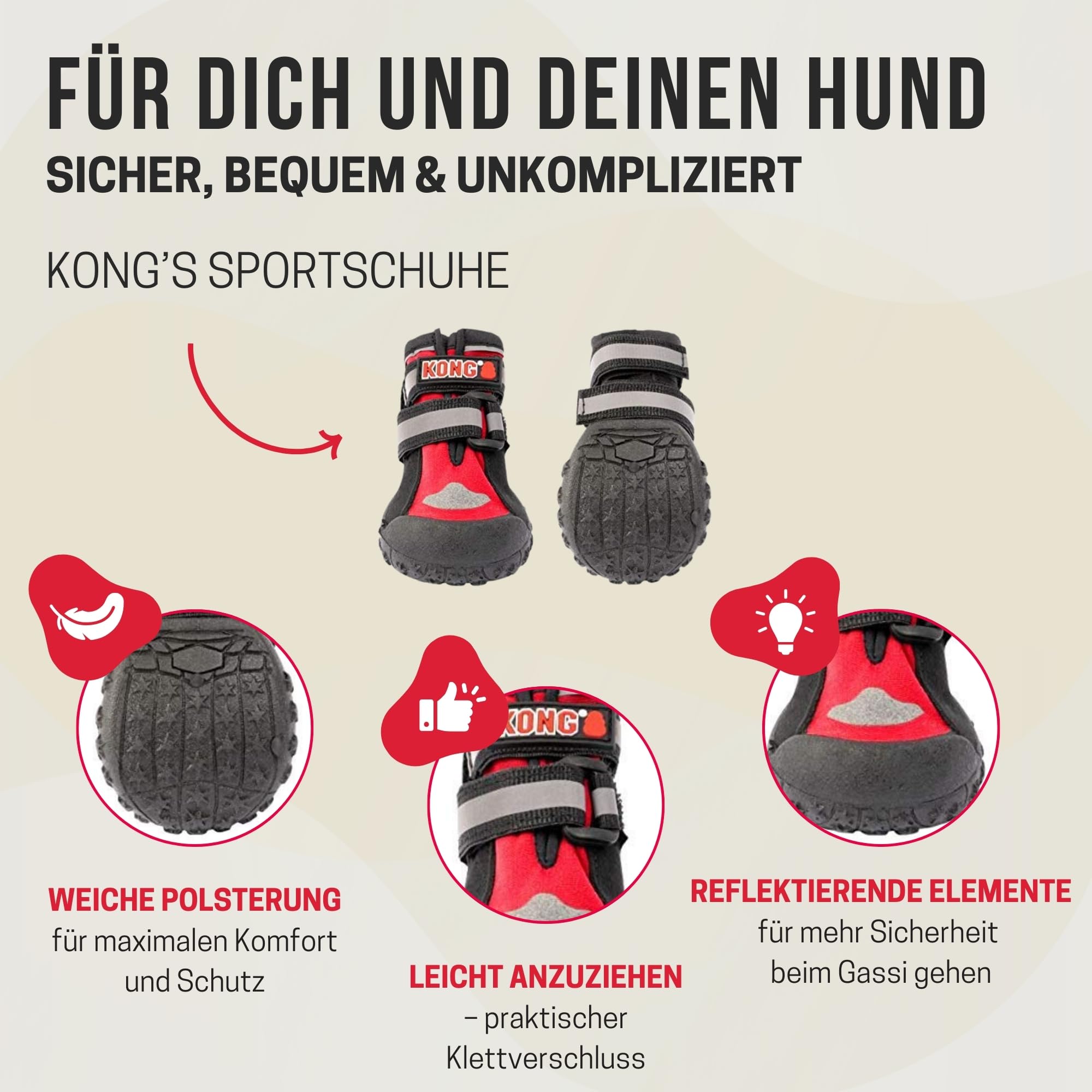 Hundeschuhe für große Hunde, rutschfeste Pfotenschutzstiefel mit weicher Polsterung, wasserdichte und langlebige Hundeschuhe für Spaziergänge im Freien, Hot Pavement & Winter (XL)