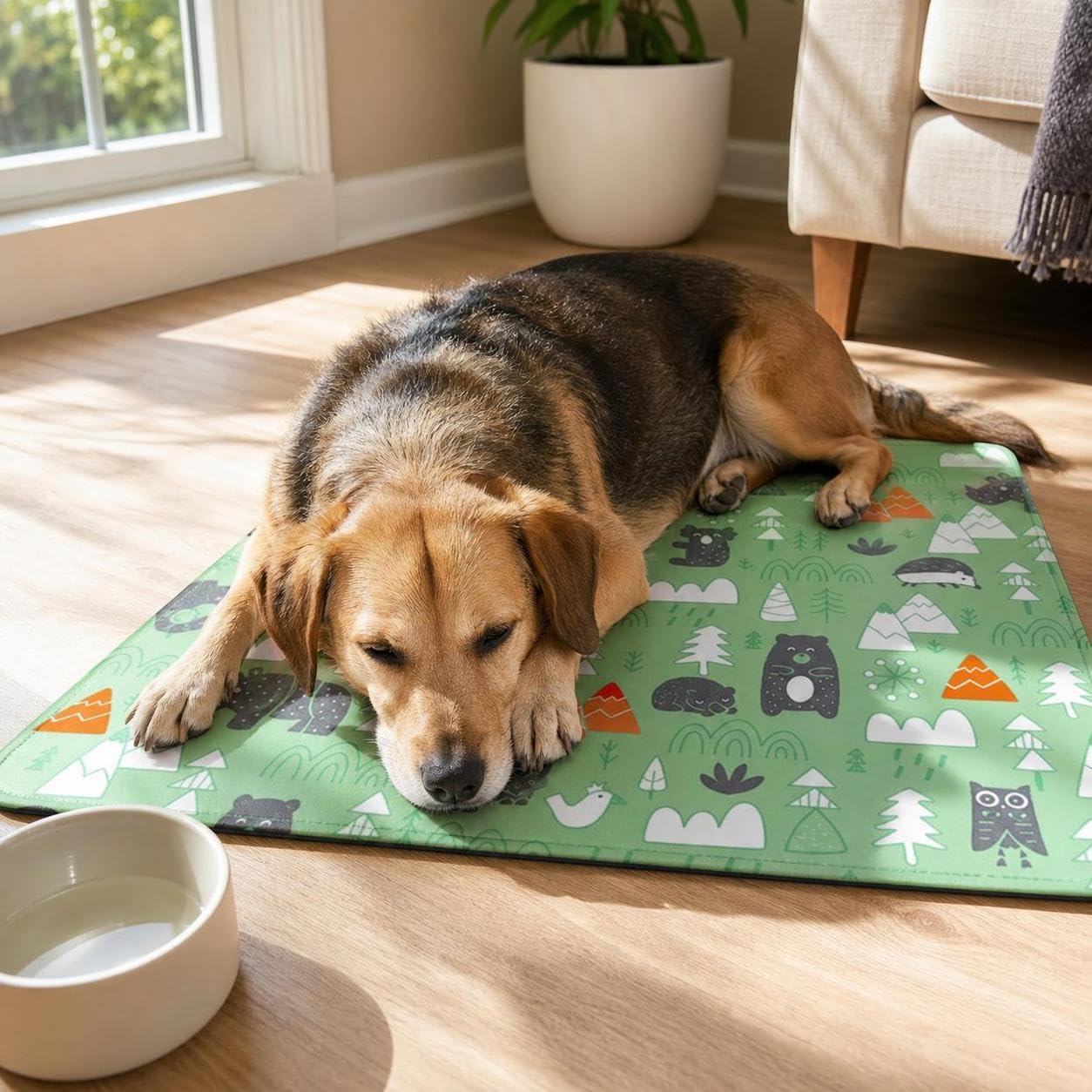 Kühlmatte für | selbstkühlende Kühldecke für Hunde und Katzen | für Kleintiere