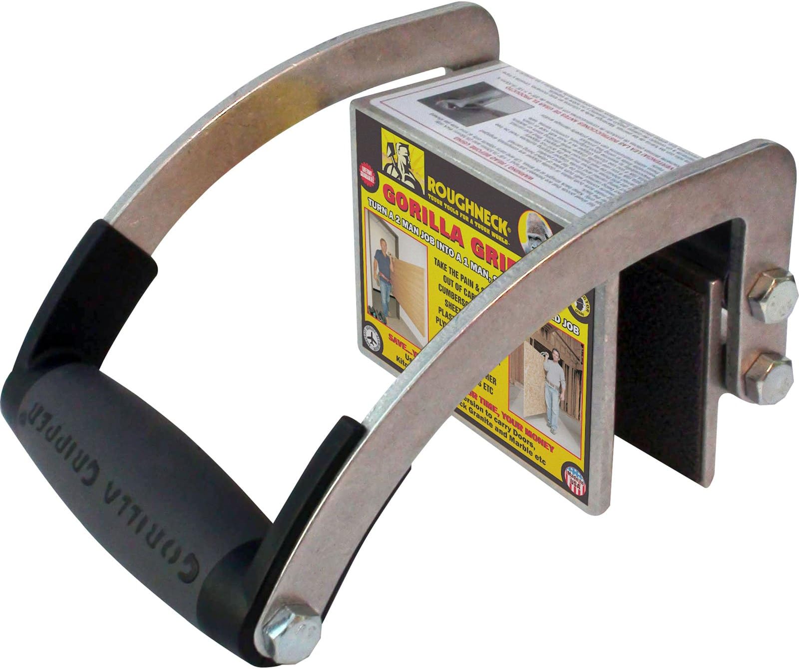 Precise Engineered Roughneck ProGrade [SX-] Gorilla Gripper Door Carrier 35-50 mm [Pack of 1] - w/3yr Rescu3® Warranty