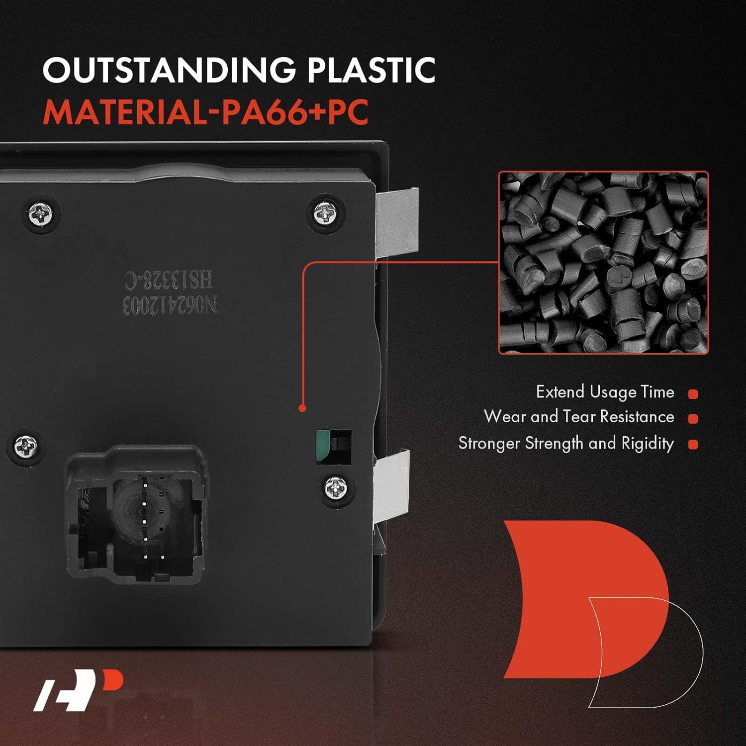 A-Premium Headlight Switch Instrument Panel Headlamp Dimmer Switch Compatible with Ram 3500 4500 5500 2013 2014 2015 2016 2017 2018, with Fog Lights, Replace# 68146506AA, 68189153AA