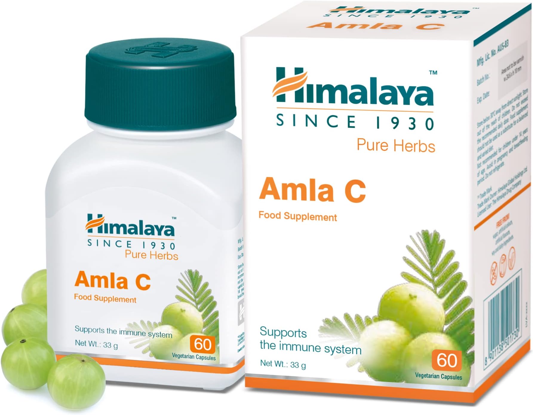 Himalaya Wellness Pure Herbs Amalaki Immunity Wellness |Promotes health | -Pack of 60 Tablets