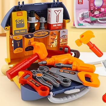 Amazon | 大工さんごっこ 工具 おもちゃセット モンテッソーリ
