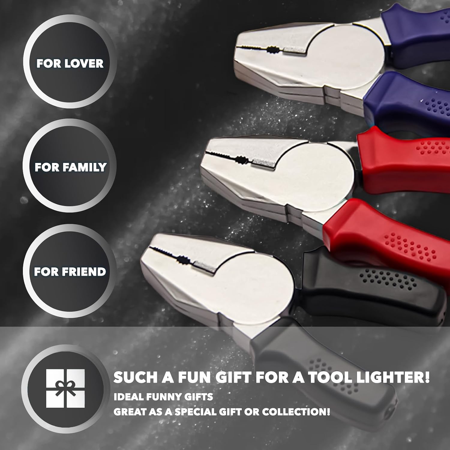 Creative Tools Novelty Butane Lighters Refillable Cool Soft Flame Lighter Unique Lighter for Men Candle Birthday Gifts BBQ (No Butane Fuel) (#06)
