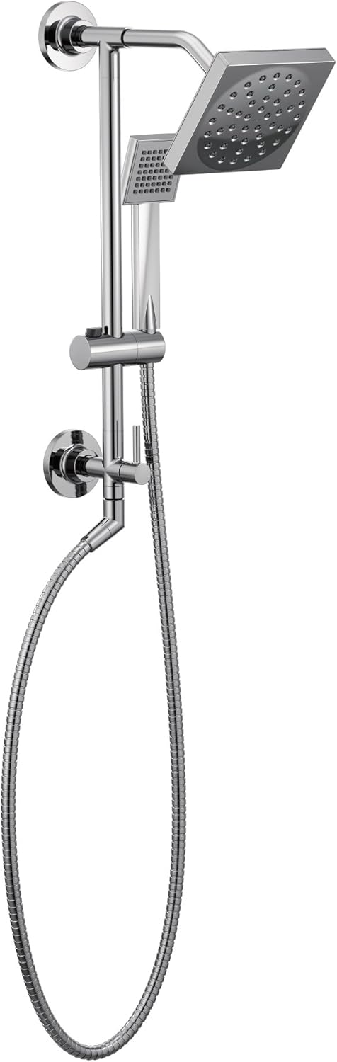 Uр Tо 50% оƒƒ Moen S6340 90 Degree 6 Single-Function Showerhead with Immersion Technology at 2.5 GPM Flow Rate, Chrome