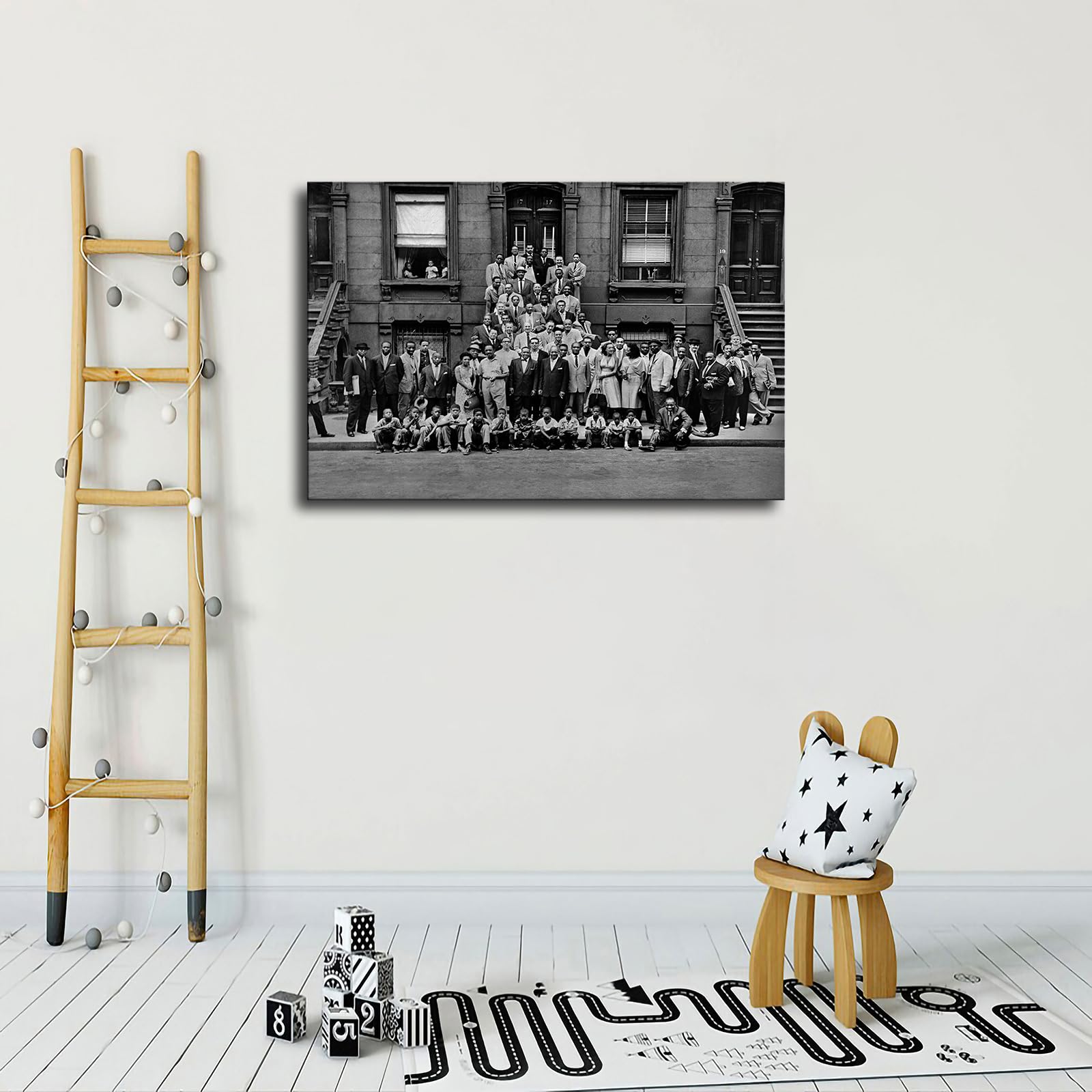 Amazon.com: Art Kane A Great Day In Harlem Jazz Portrait 1958