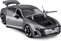Maisto Miniatura Colecionável 1:18 2022 Audi RS E-Tron GT Silver
